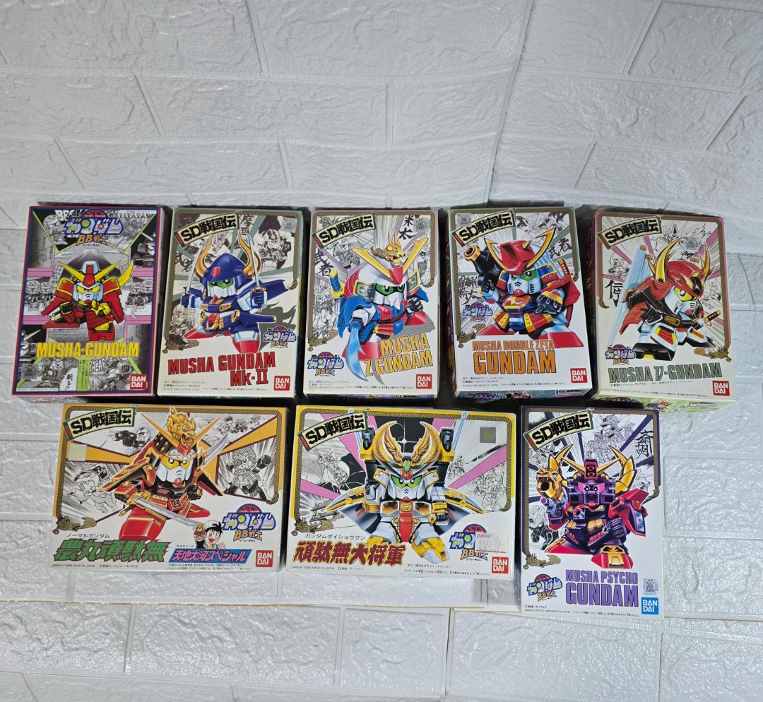 バンダイ SDガンダム BB戦士 武者7人衆＋２代目頑駄無大将軍セット売り！！