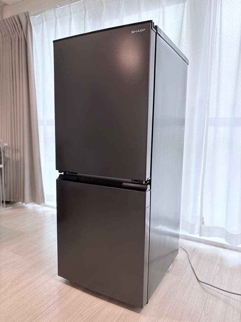 【値下げ】SHARP 冷蔵庫 SJ-D15J-H（2023年製）