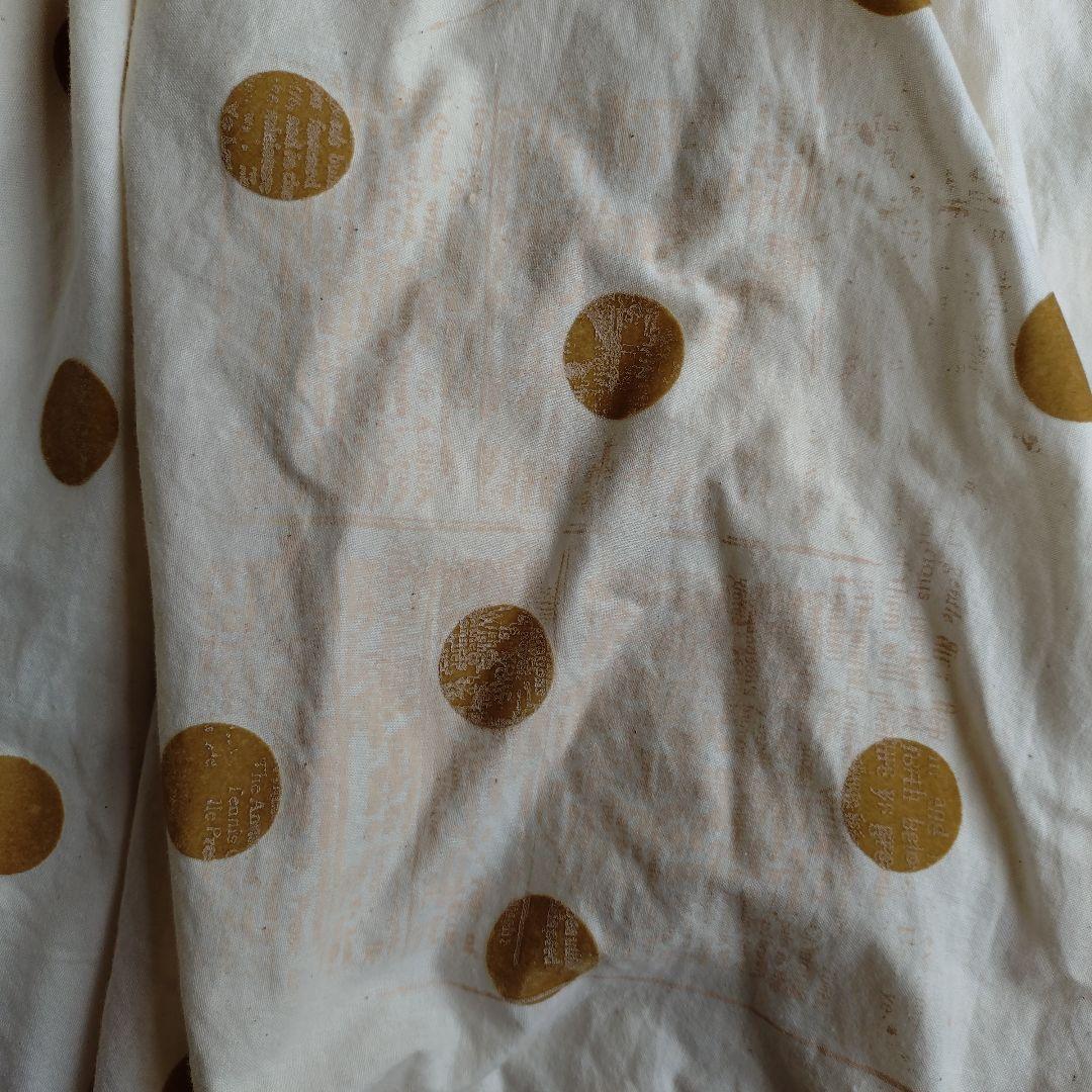 GASAとspologumのコラボ水玉柄のスカート