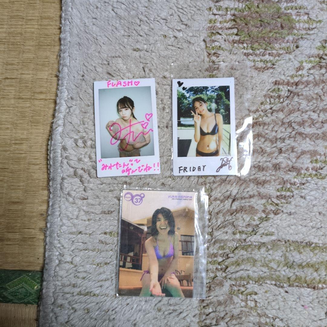 サイン入りチェキ3枚セット