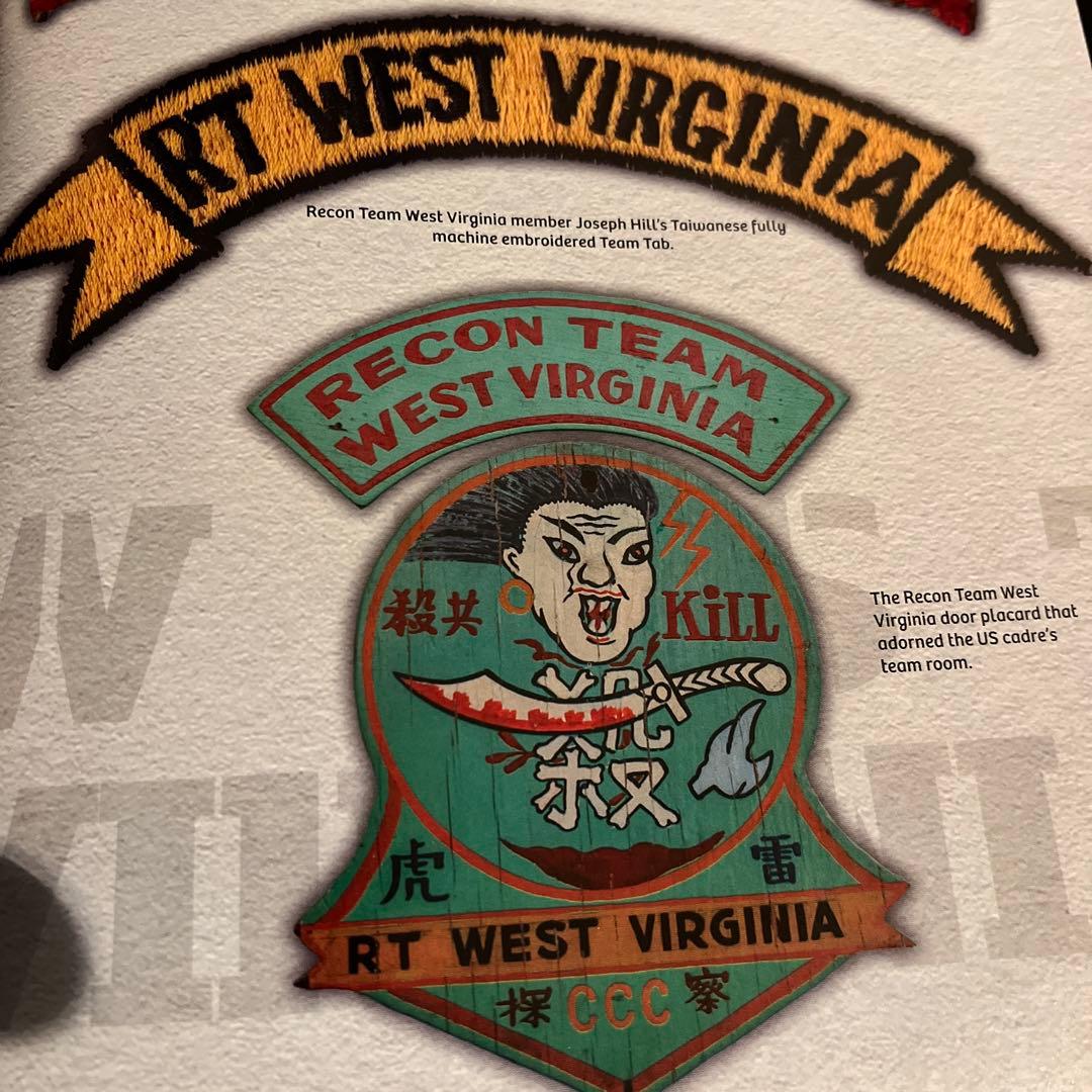 60年代実物　殺ワッペンRecon West Virginia - CCCパッチ