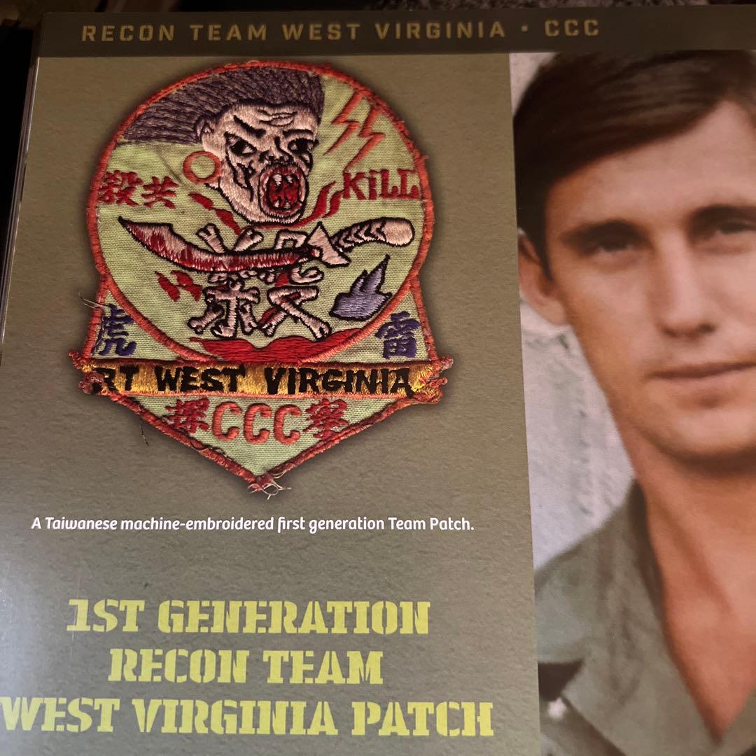60年代実物　殺ワッペンRecon West Virginia - CCCパッチ