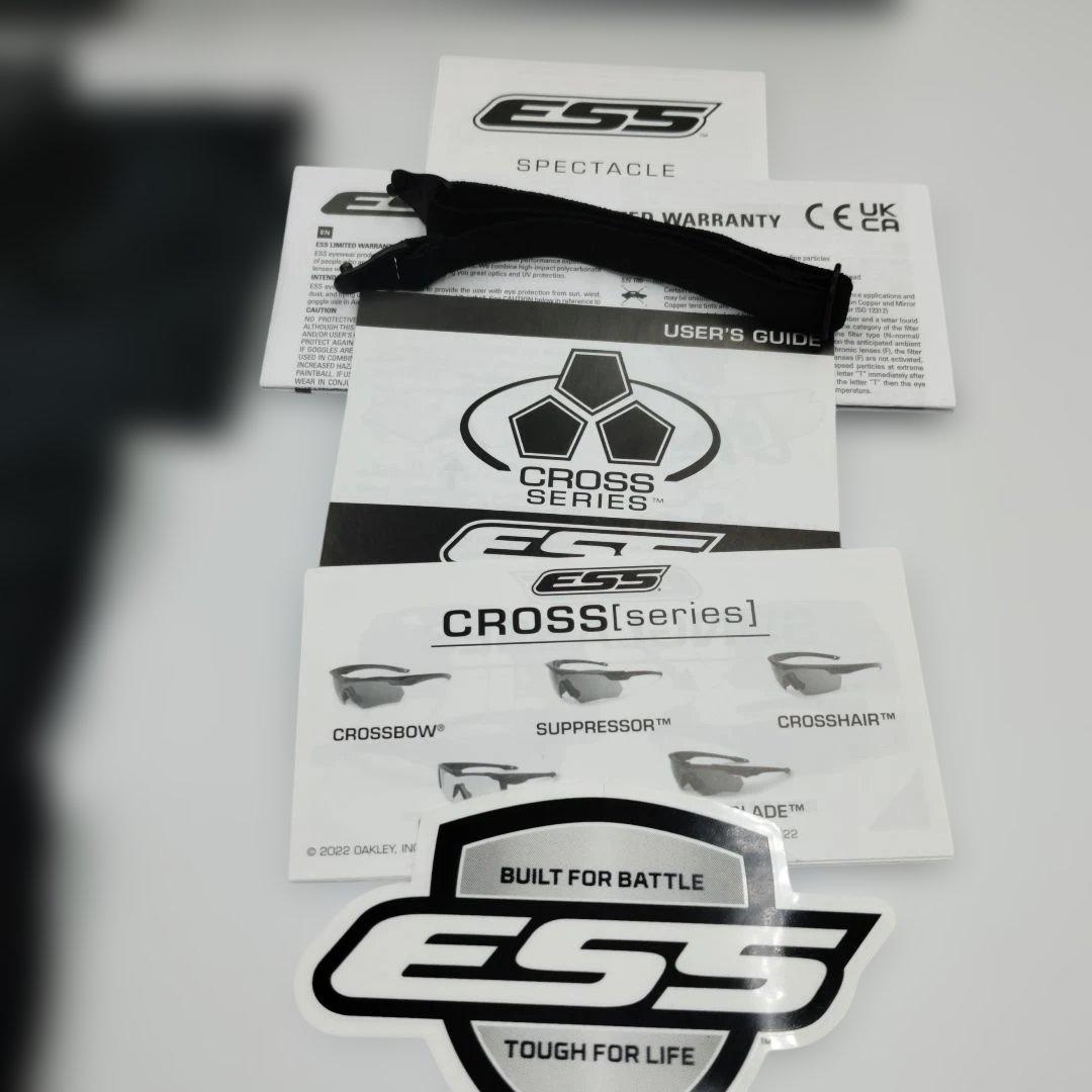 新品 ESS Crossbow 3レンズセット おまけ2フレーム APEL