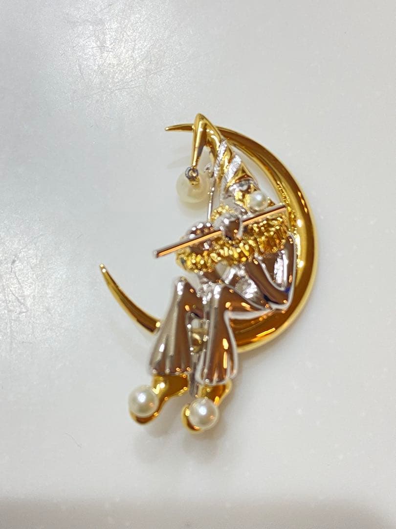 MIKIMOTO ピエロ ブローチ