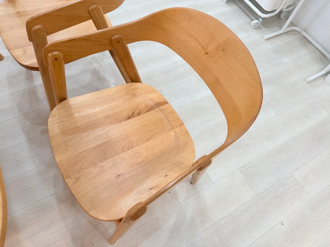 KEYUKA ヨナス ダイニングテーブル アームチェア 2脚 ＋ベンチセット