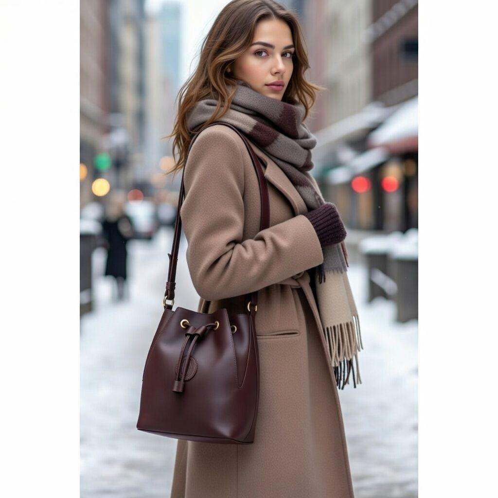 【美品】 カルティエ 巾着バッグ マストライン ワンショルダー カード 保存袋付