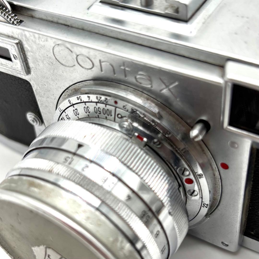 Contax Zeiss Opton Sonnar 50mm F1.5 T付き