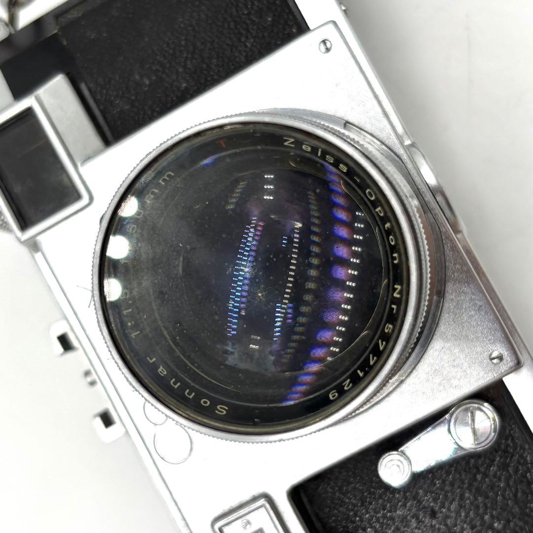Contax Zeiss Opton Sonnar 50mm F1.5 T付き