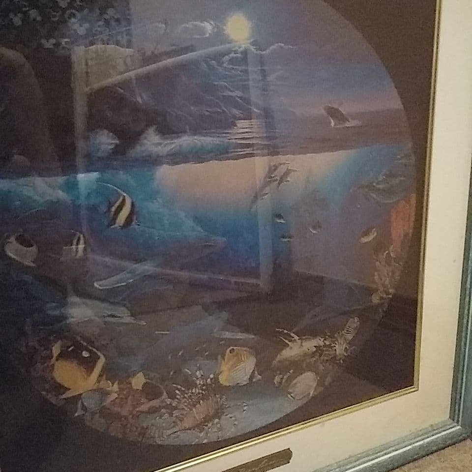 クリスチャンラッセン メタルラインアートコレクション 絵画