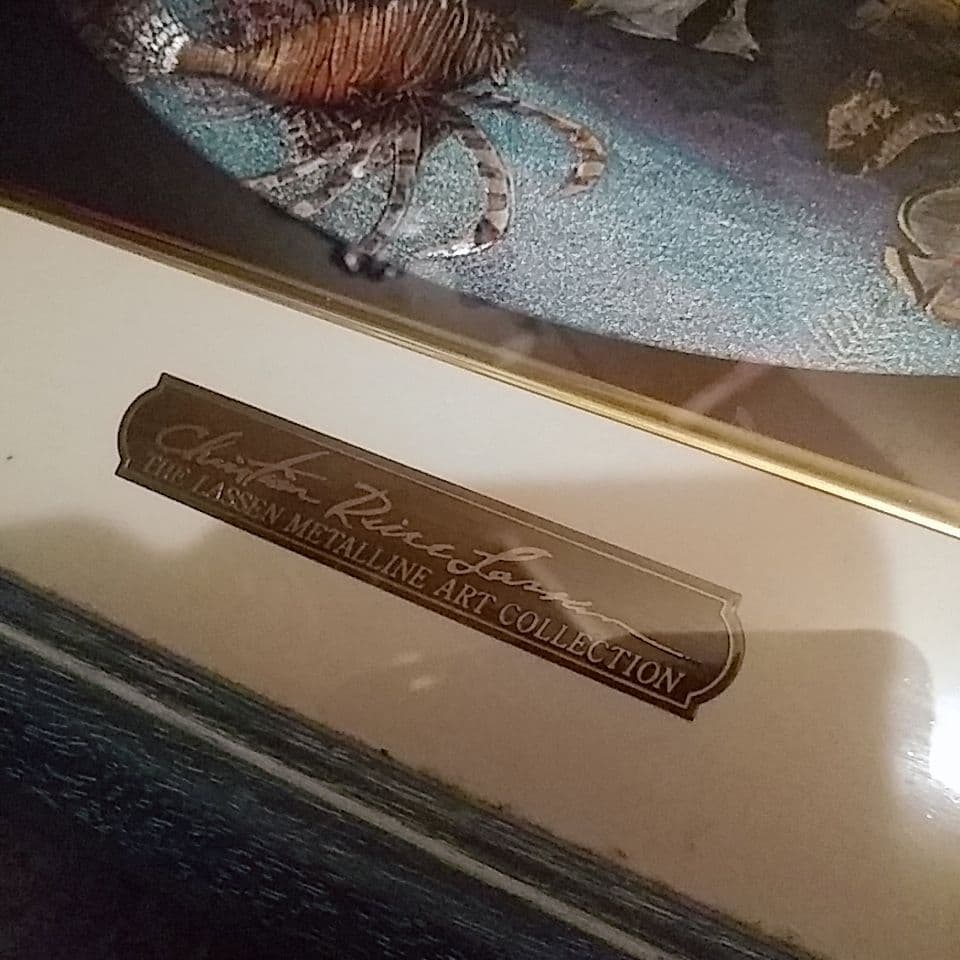 クリスチャンラッセン メタルラインアートコレクション 絵画