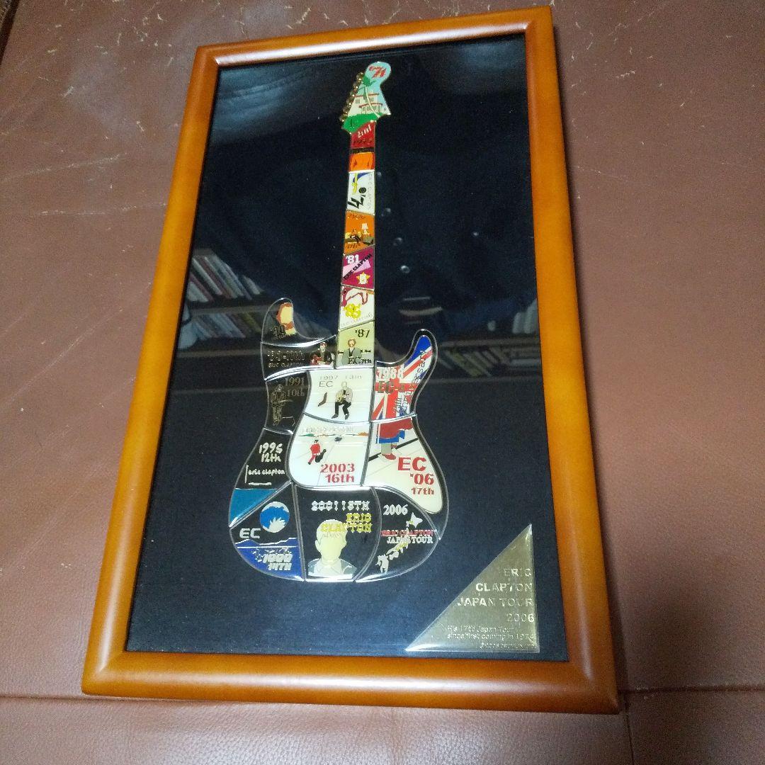 エリック・クラプトン ジャパンツアー記念プレート 2006年