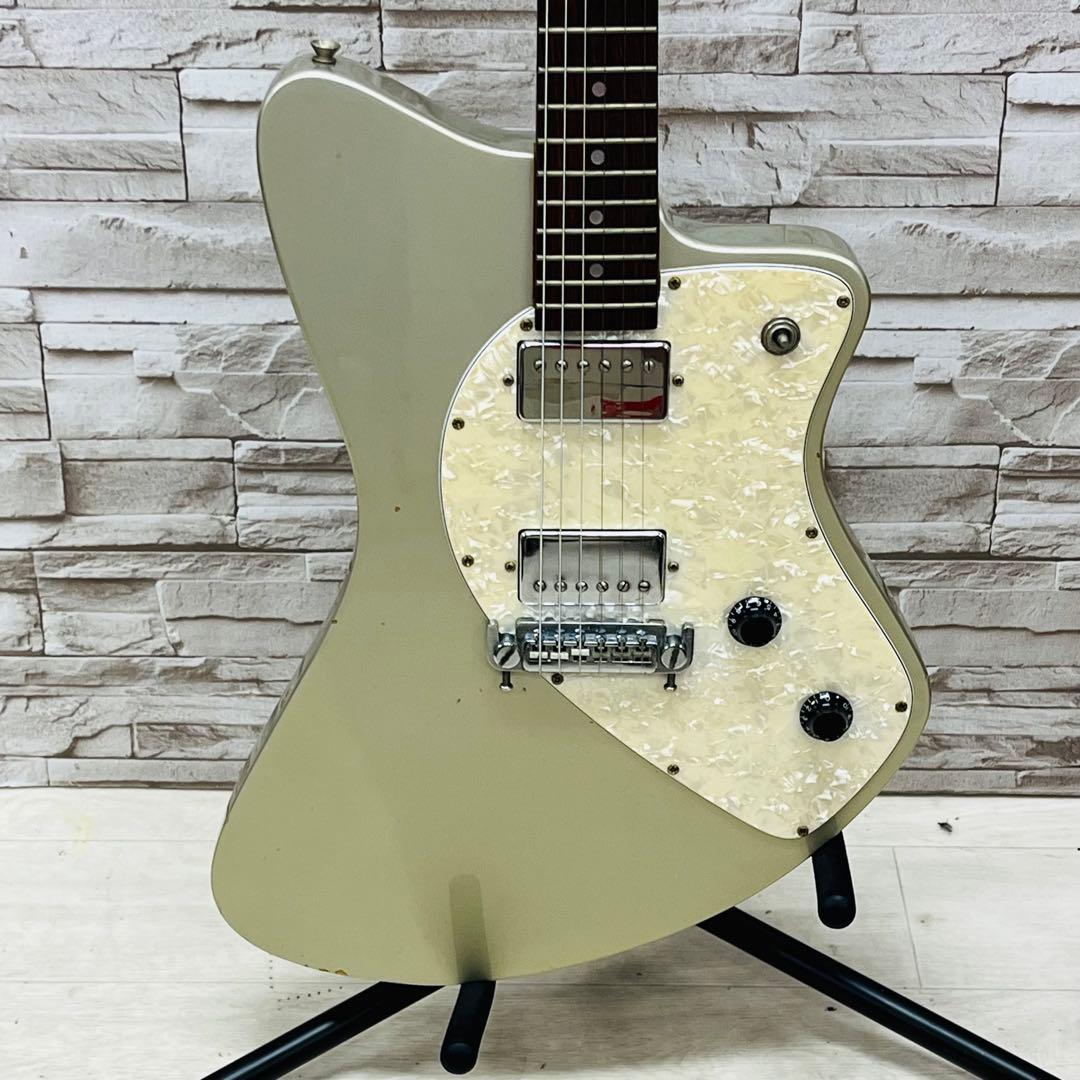 Burny バーニー エレキギター シャチ H-45 シルバー