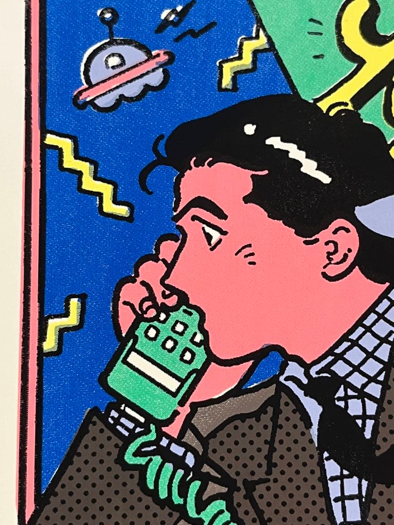 山根慶丈 yoshitake yamaneシルクスクリーン 版画