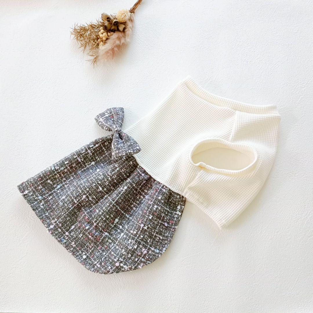 けいすけのママ様オーダー品　hanahana犬服ハンドメイド