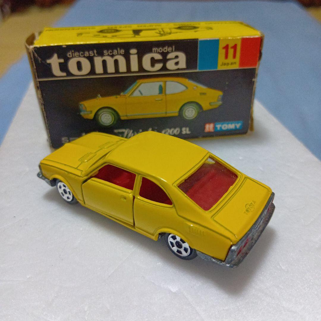 香港トミカ　トヨタ　スプリンター1200 SL　イエロー　香港製　元箱あります。