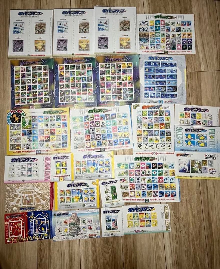 【希少】ポケモンスタンプ　シート　26枚セット