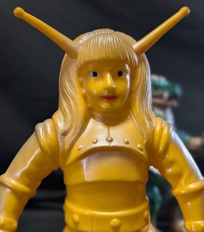 マグマ大使＆灼熱怪獣アロン・大恐竜（ブルマァク復刻）ソフビフィギュア２体セット