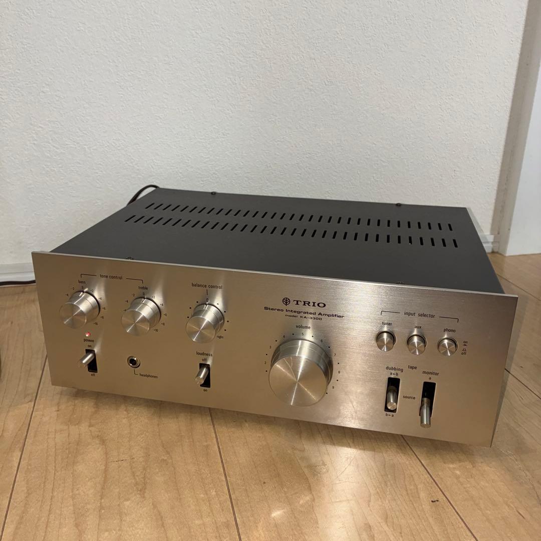 動作良好！！trio 　プリメインアンプ　KA-3300 名機です