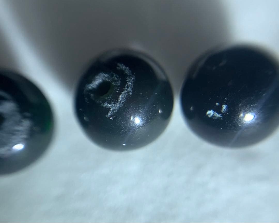 ★にい様★ ★希少石★ ブラックオパール　ブレスレット