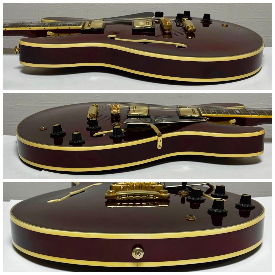 【訳あり】Aria ProⅡ TA-Ⅲ セミアコースティックギター セミアコ