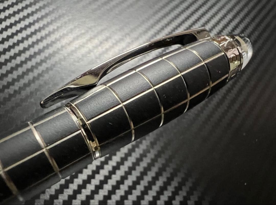 極美品 モンブラン スターウォーカー ボールペン メタルラバー