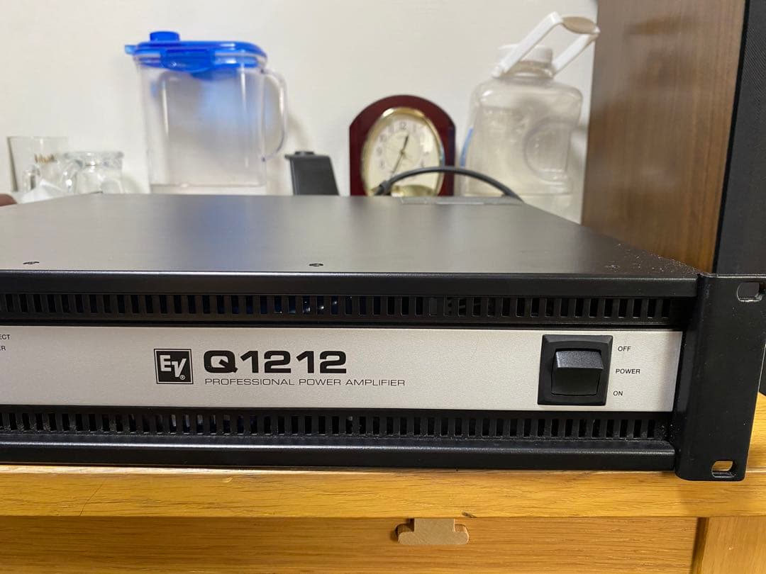 EV Q1212 パワーアンプ 動作確認済み。良い品。