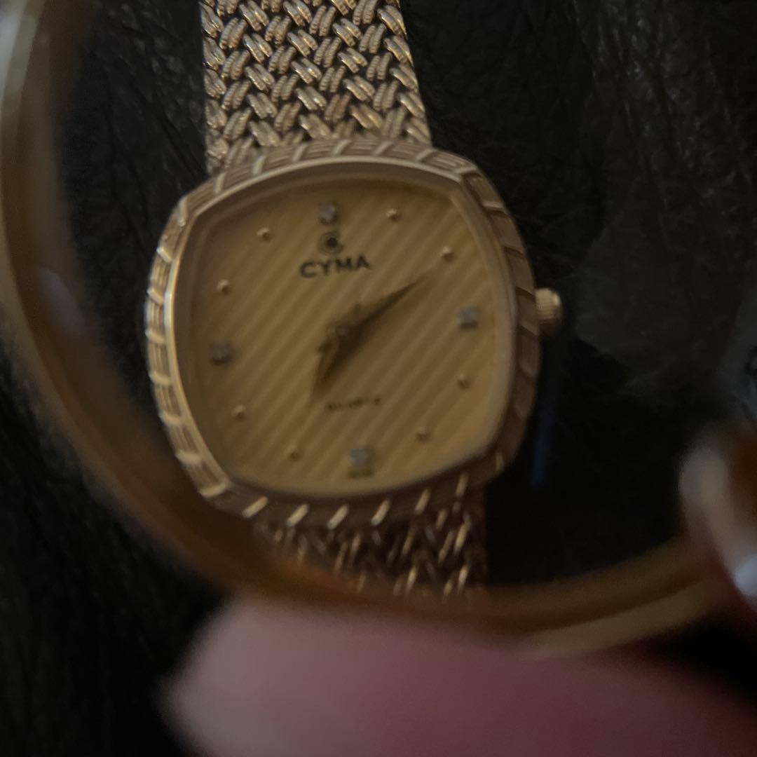 遺品整理　アクセサリー　CYMAレディース腕時計　値下げ　お値引き不可