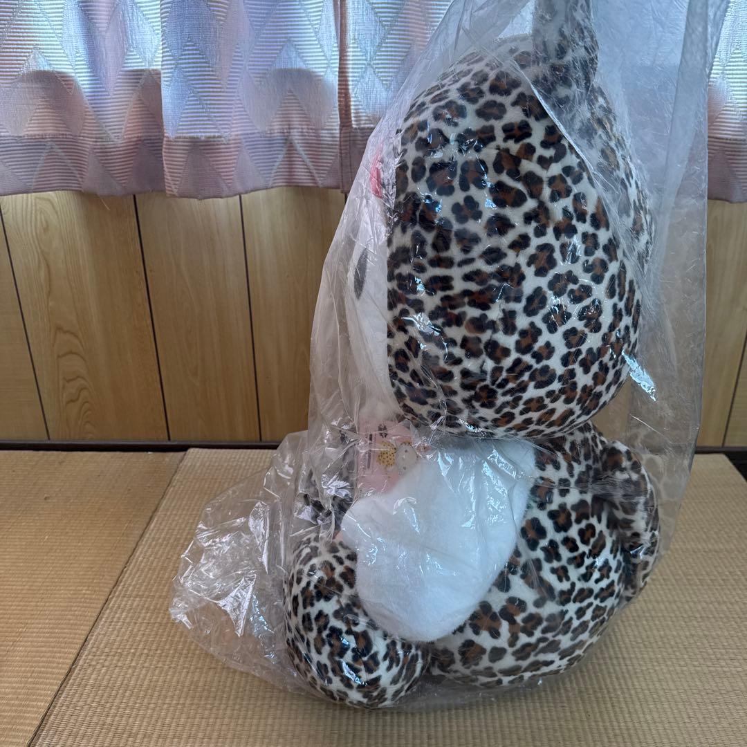 ハローキティ ヒョウ柄 ぬいぐるみ 本体