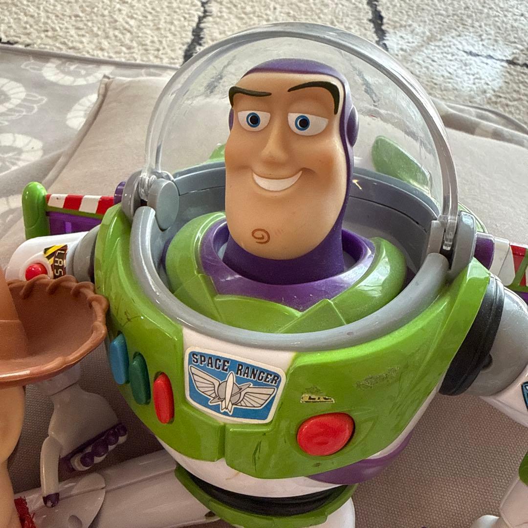 【正規品】トイ・ストーリー リアルサイズ　フィギアセット　ウッディ　バズ