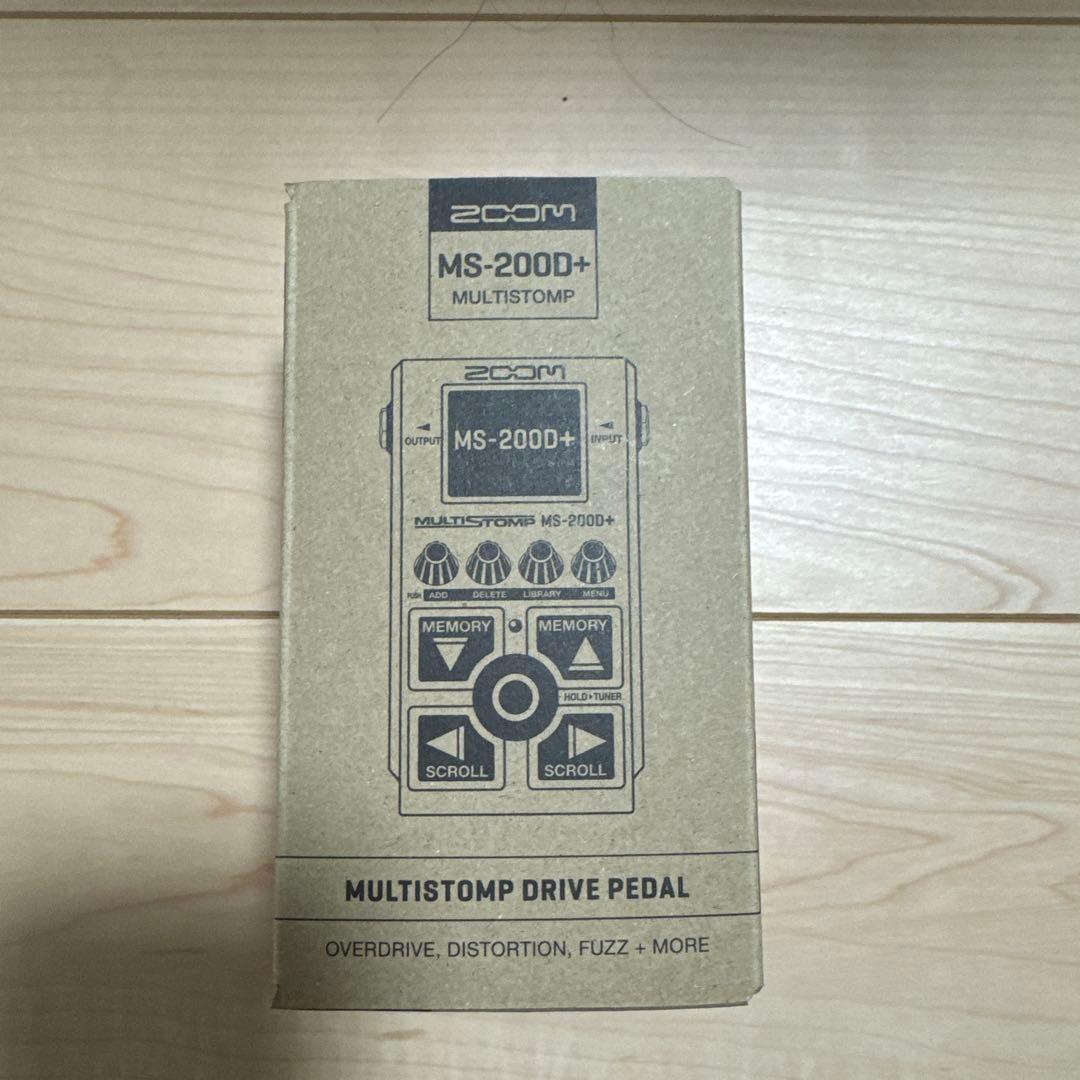 ZOOM MS-200D+ マルチストンプペダル