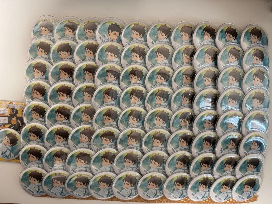 及川徹 缶バッジ 80個セット