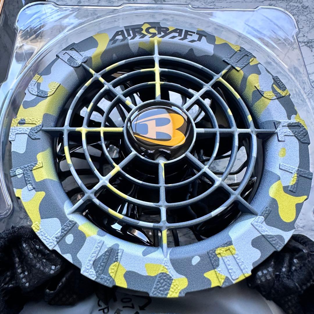 希少グレイカモ‼️　新品未使用 バートル ファン AC08-2 空調服用　⑤