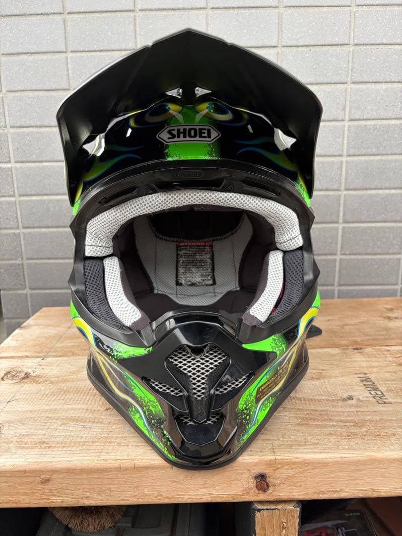 SHOEI vfx-w TAKA model ヘルメット オフロード