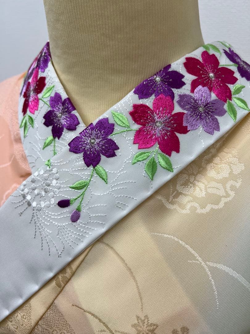 振り袖　フルセット　別誂長襦袢　辻ヶ花　金彩加工　金通し　全通袋帯　694