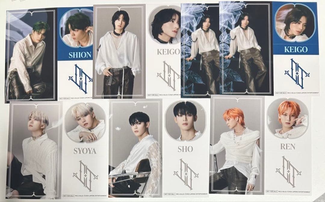 初回 ステッカー セット