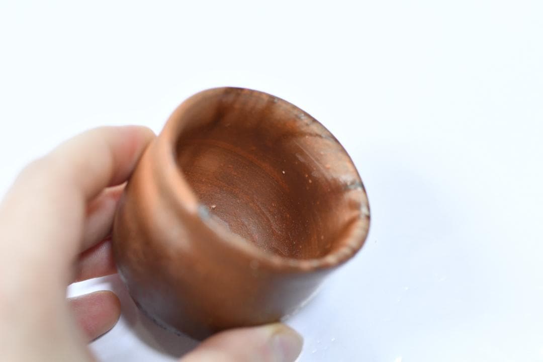 【備前焼】人間国宝　伊勢崎淳　備前　酒呑