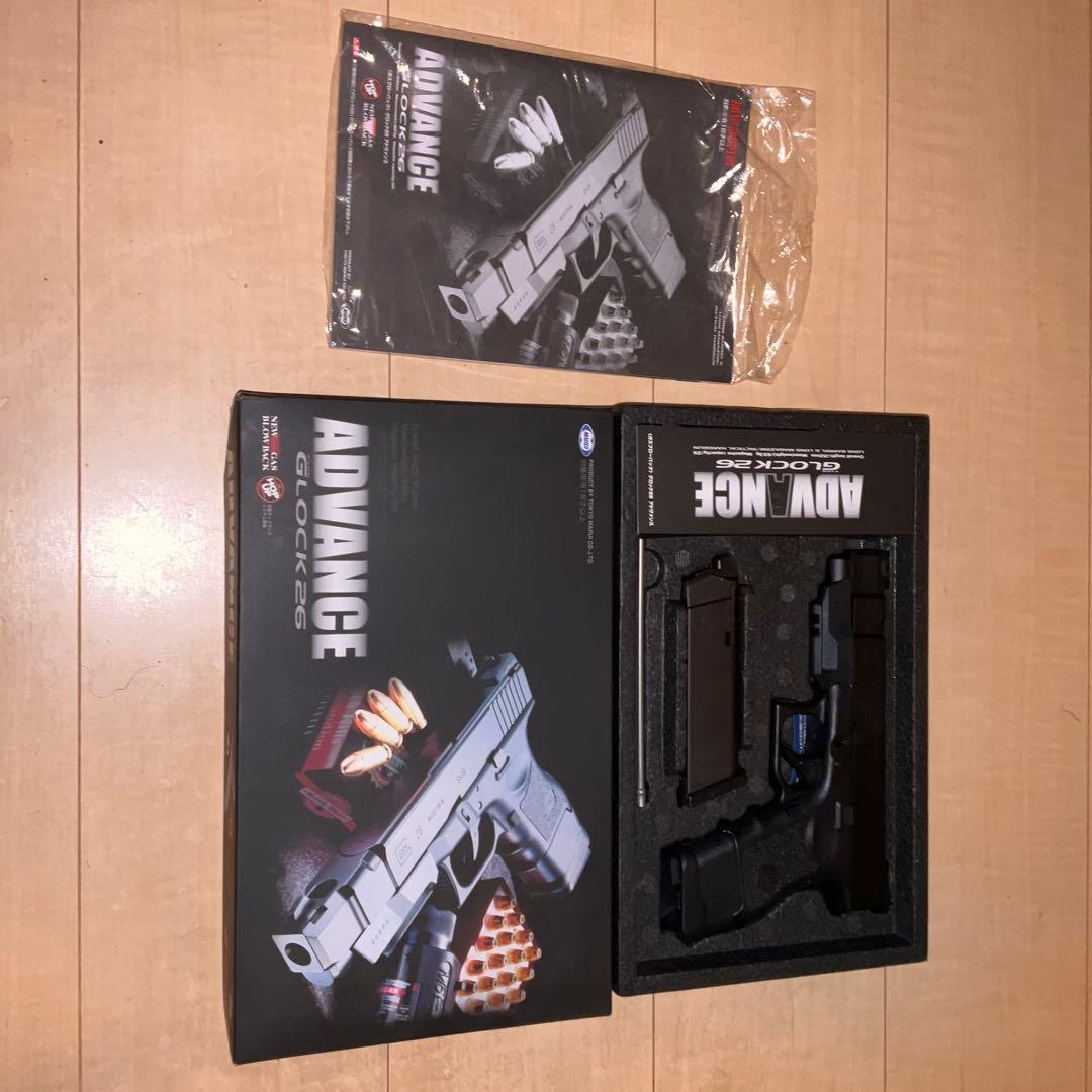 ADVANCE GLOCK 26 ガスガン ブラック