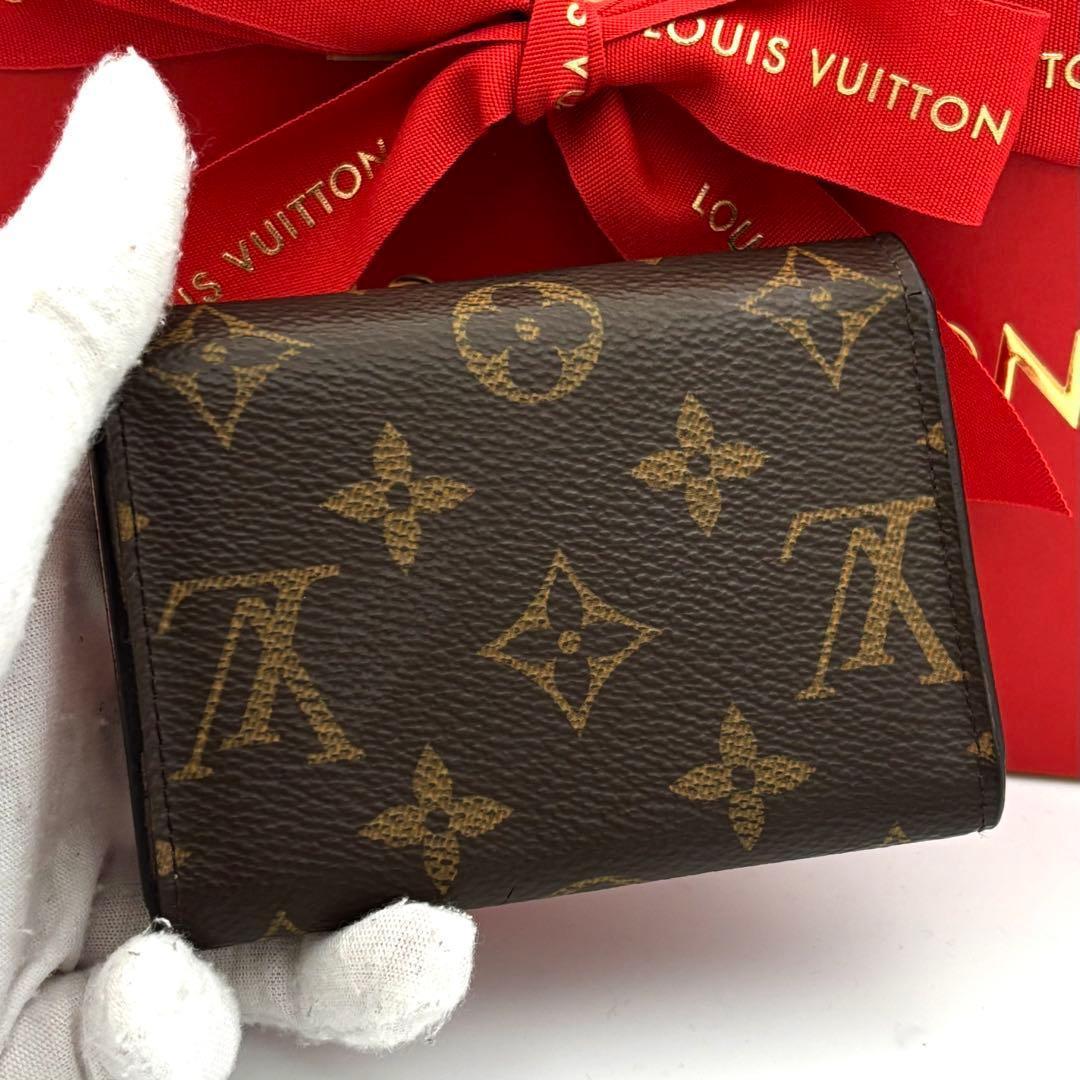 ☆美品☆ルイヴィトン ケース 財布 モノグラム ポルトモネロザリ ローズ