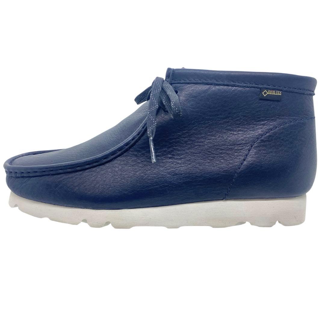 【極美品】 CLARKS クラークス　27.5 ワラビー ゴアテックス ビブラム
