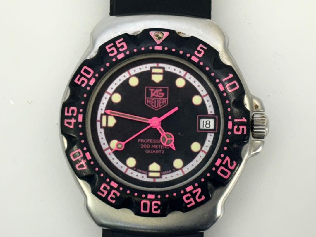 TAG HEUER タグホイヤー 腕時計 WA1217 ピンク