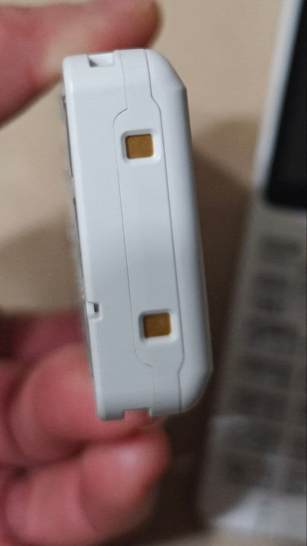 ★中古品★Fujitsu PHS本体 ホワイト 3台セット