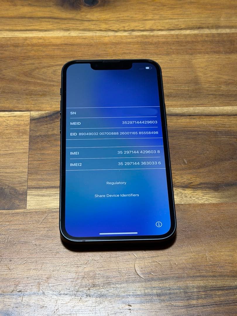 iPhone13 mini 128GB ミッドナイト 本体のみ