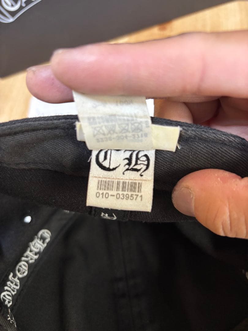 【国内正規品】クロムハーツキャップ　ホースシュー　ウール　付属品あり