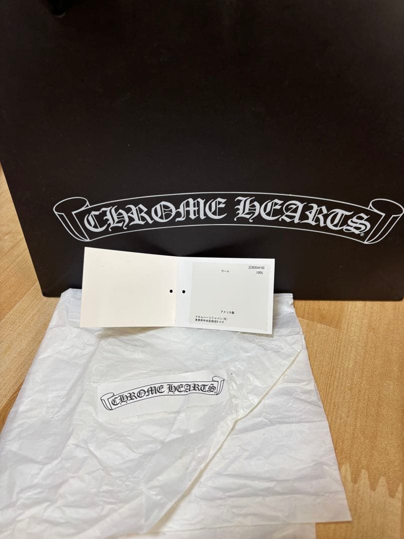 【国内正規品】クロムハーツキャップ　ホースシュー　ウール　付属品あり