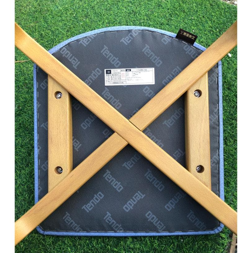 ●天童木工 椅子 イス 4脚 セット T-5348WB-ST型 天然木製フレーム