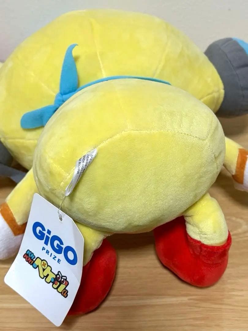 GIGO 限定 ペケペケ！ペケッツくん BIGぬいぐるみ　タグ付き