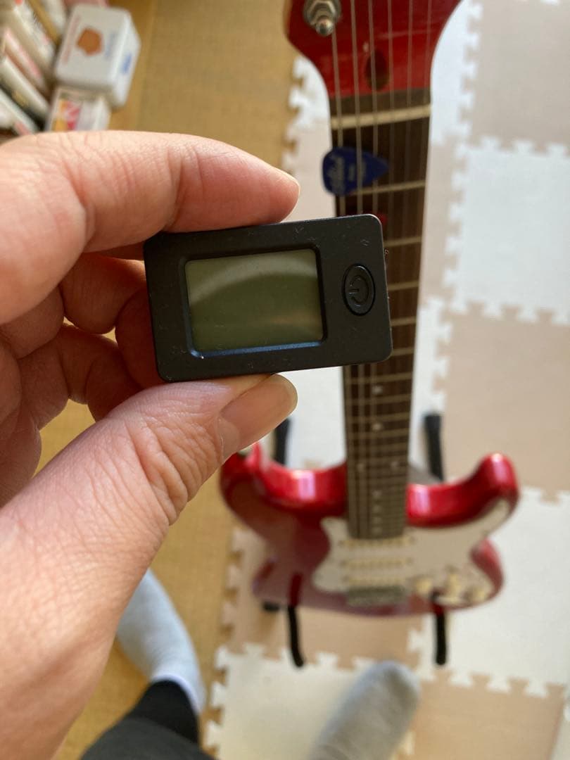 Photogenic エレキギター 赤　チューナー・ピック・ギタースタンド付き