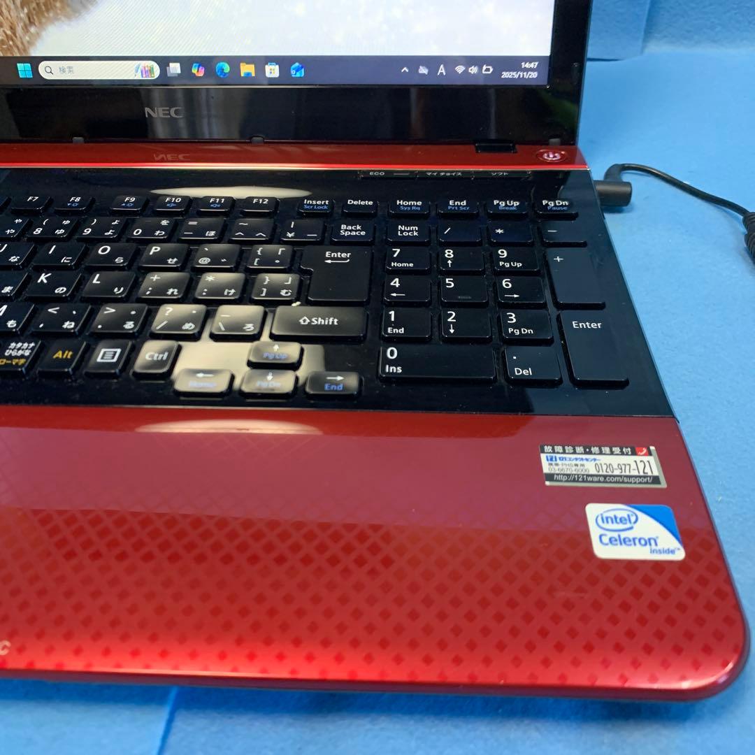 訳あり/きれい/NEC/ラヴィ/i5/Win11Pro/Office/新品SSD