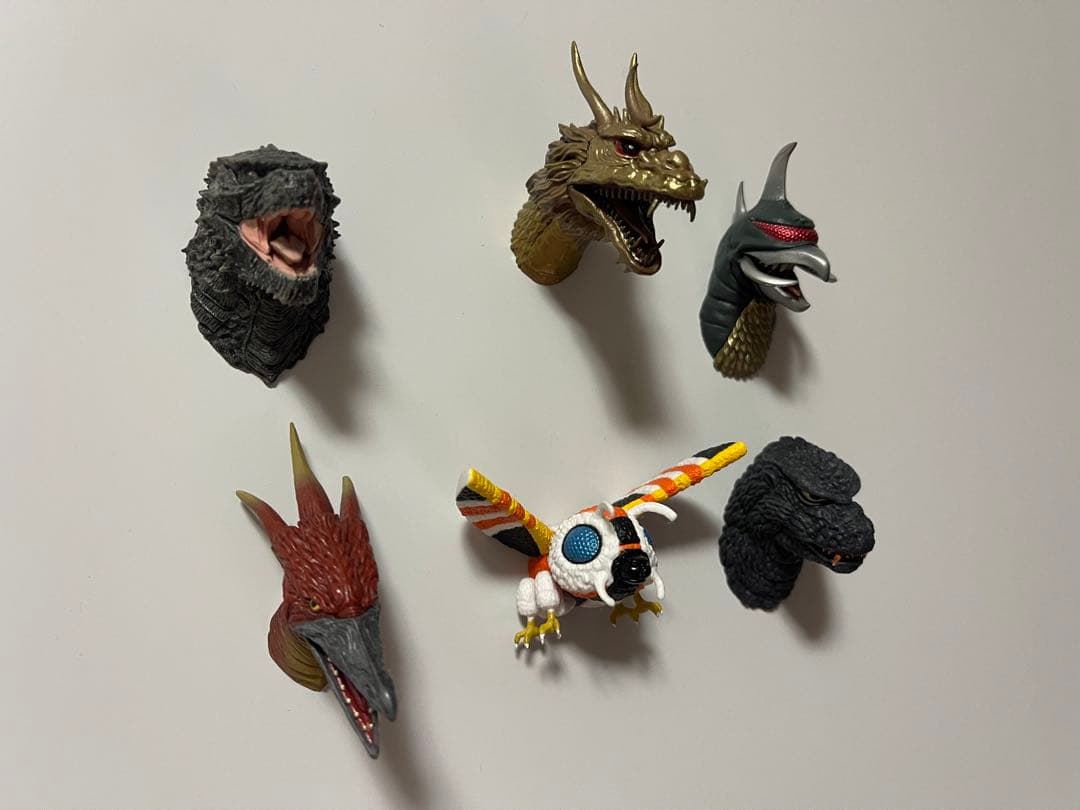 一番くじ ゴジラ モンスターヘッドマグネット まとめ売り