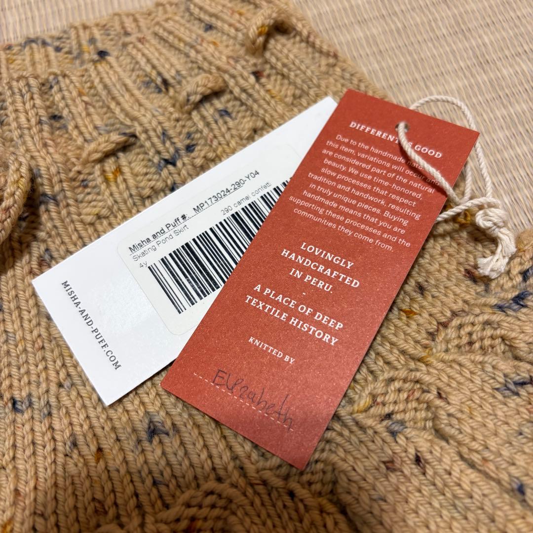 【新品タグ付き】misha&puff 4y skating pond skirt